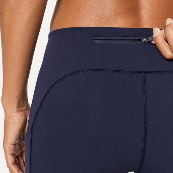 Lululemon Leggings Speed Up Tight Full-On Luxtreme 28 Midnight Navy, Size 2 - Picture 5 of 11
